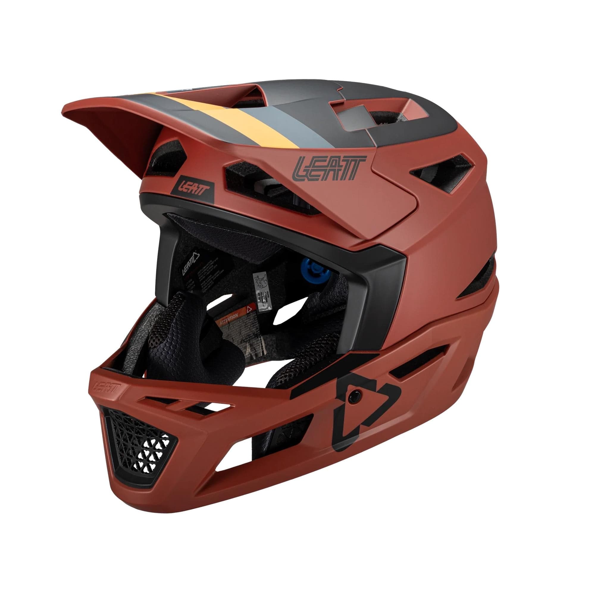 Leatt Gravity 4.0 MTB Helmet 2025: LAVA L 59-60CM
