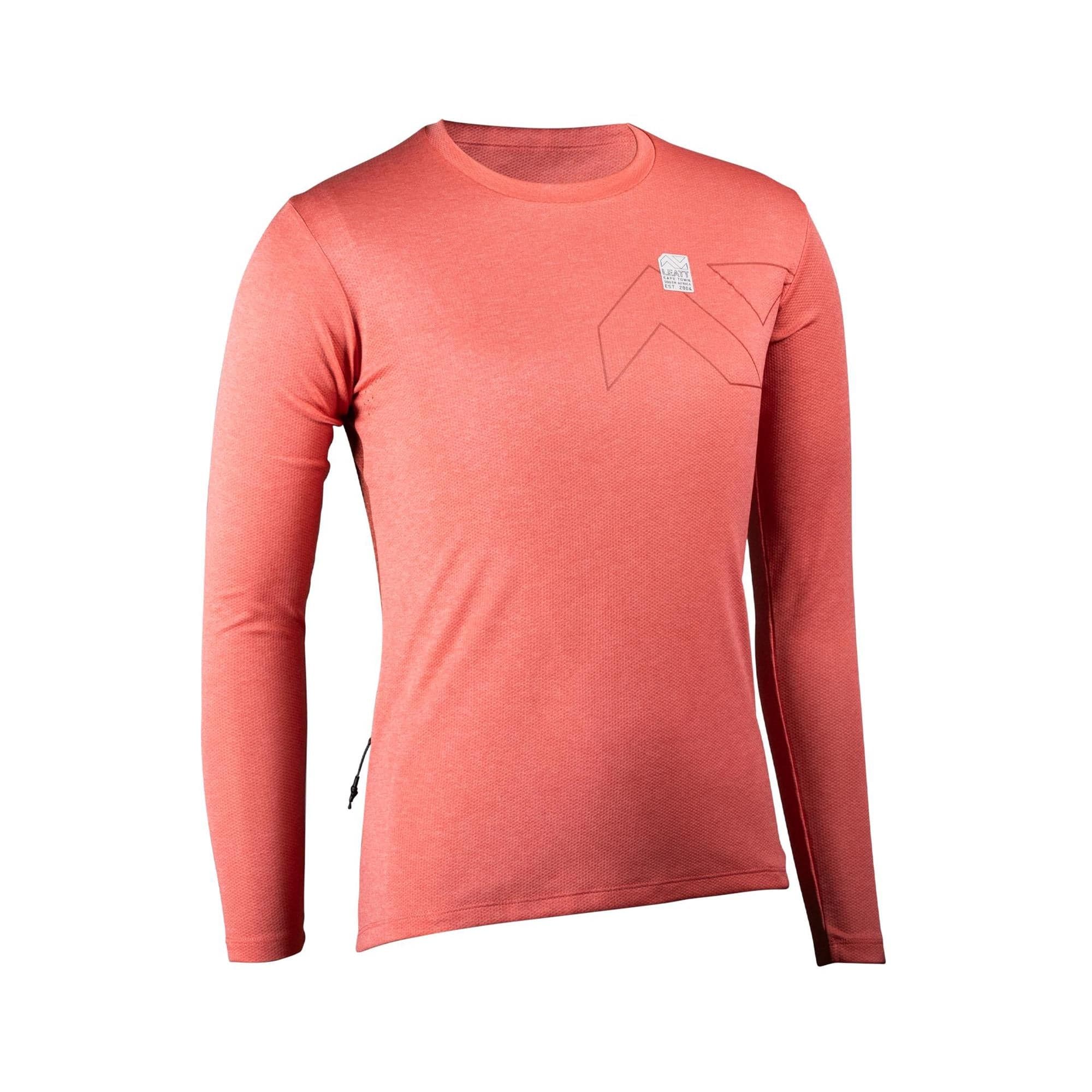 Leatt Women's Trail 3.0 MTB Jersey 2025: CORAL M