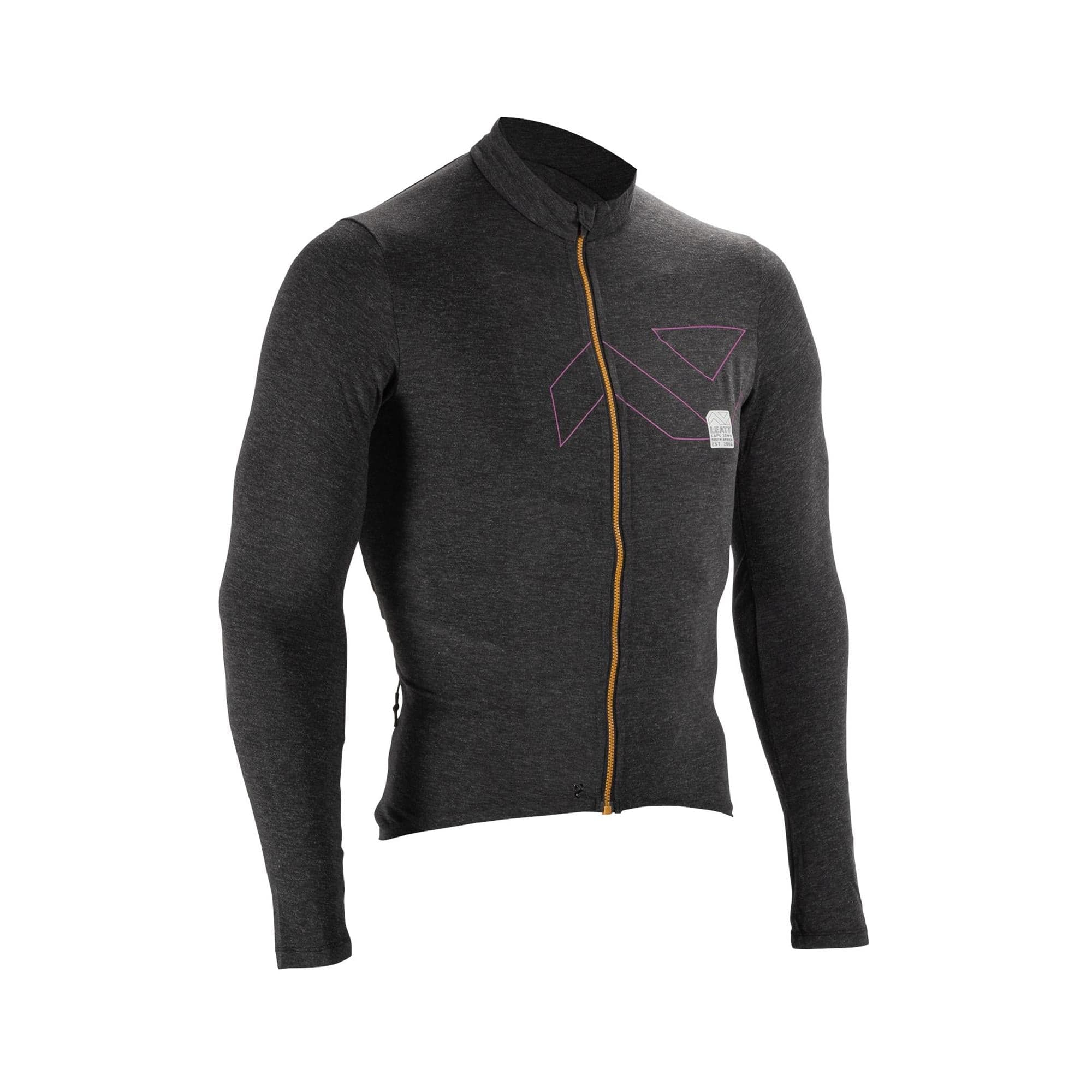 Leatt Long Sleeve Endurance 4.0 MTB Jersey 2025: BLACK M