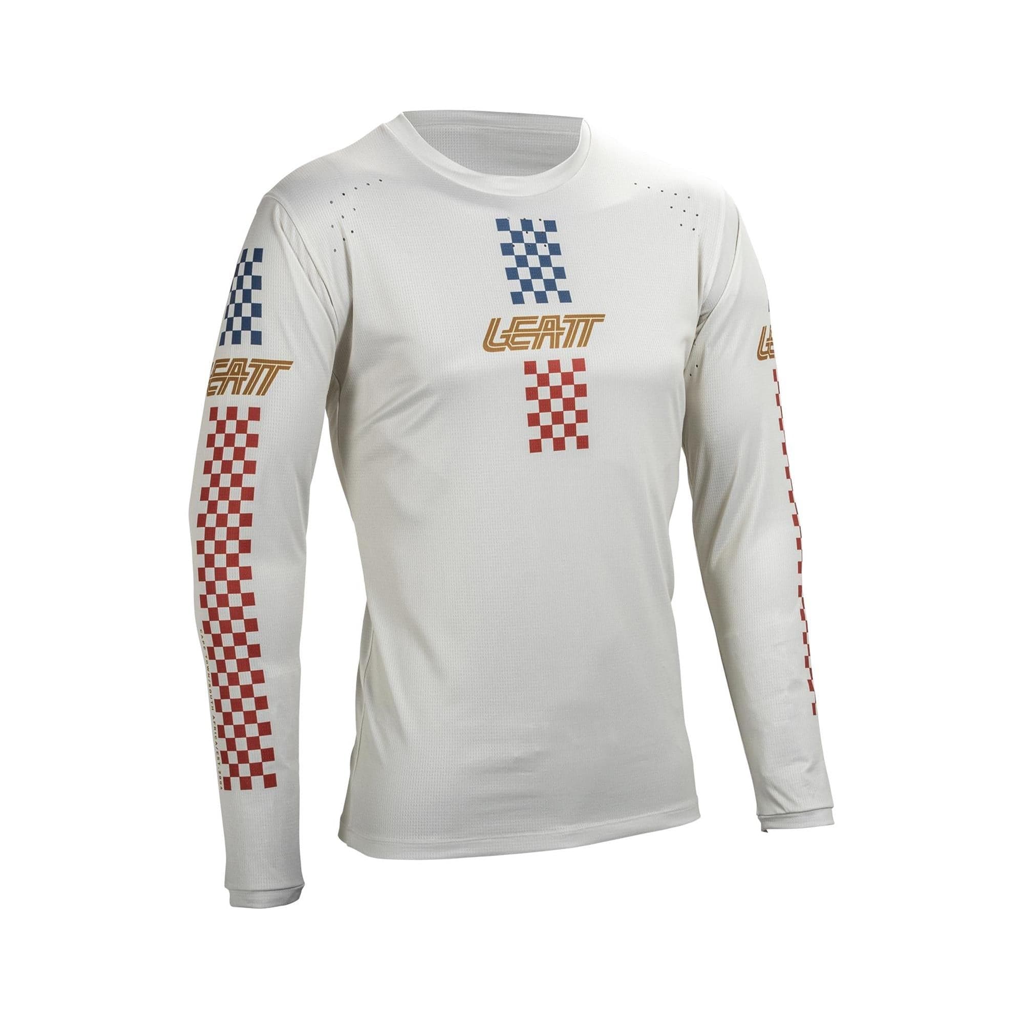 Leatt Enduro 4.0 MTB Jersey 2025: CREAM M
