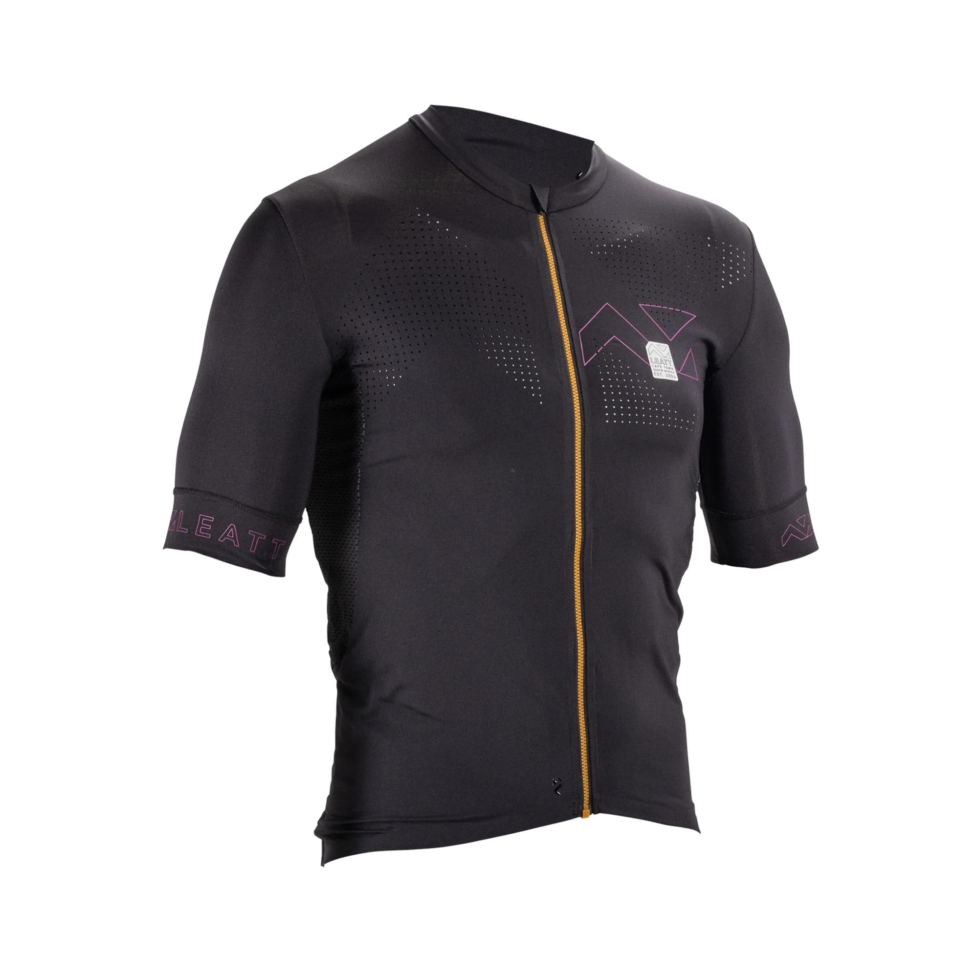 Leatt Endurance 5.0 MTB Jersey 2025: BLACK S