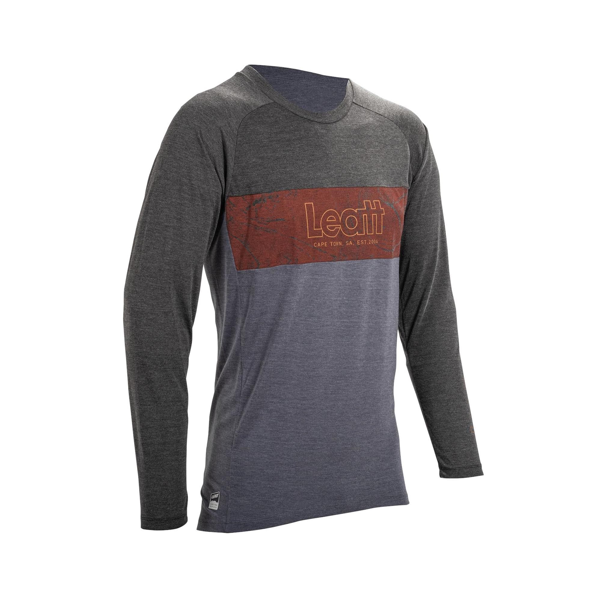 Leatt Gravity 2.0 MTB Jersey 2025: BLACK M