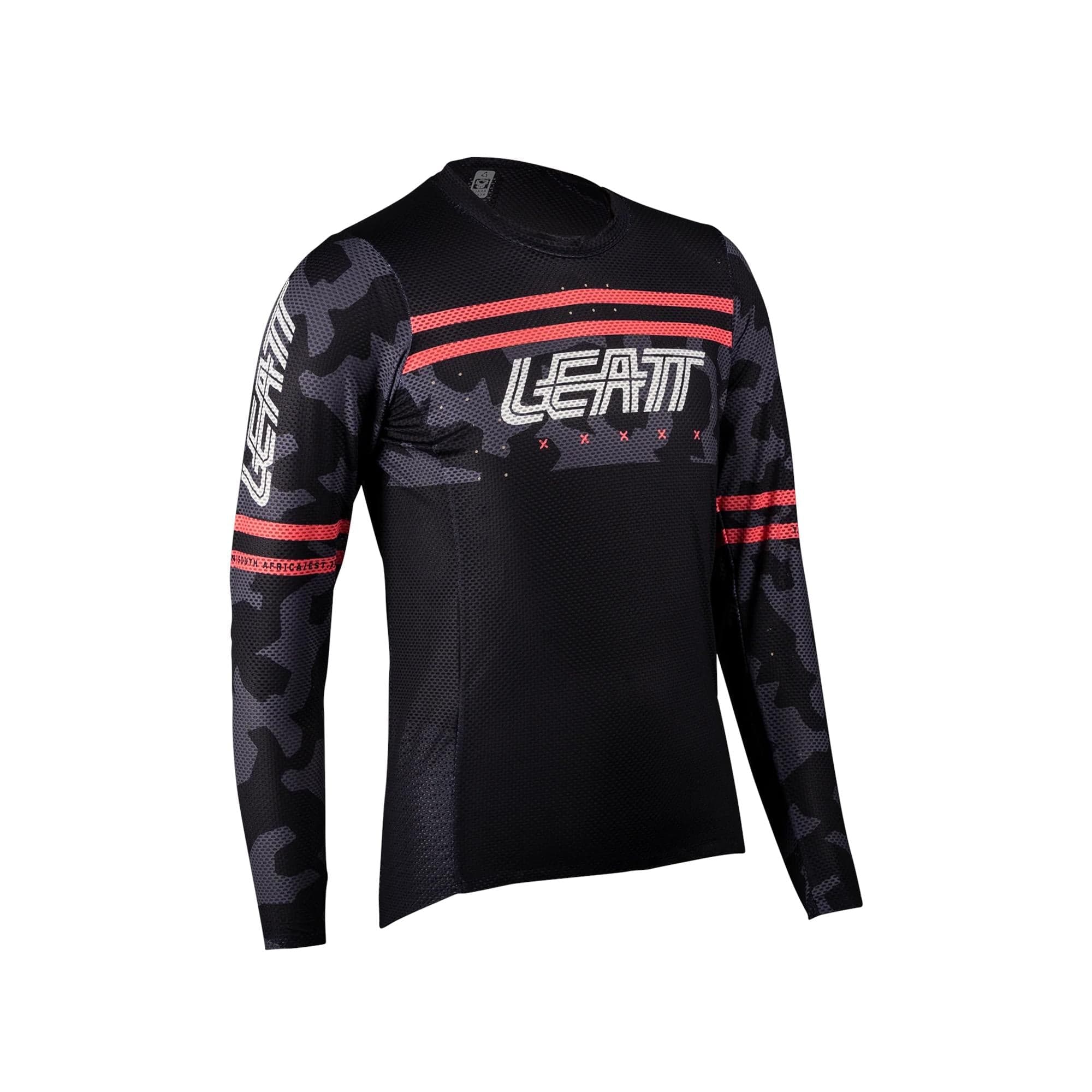 Leatt Women's Gravity 4.0 MTB Jersey 2025: BLACK L