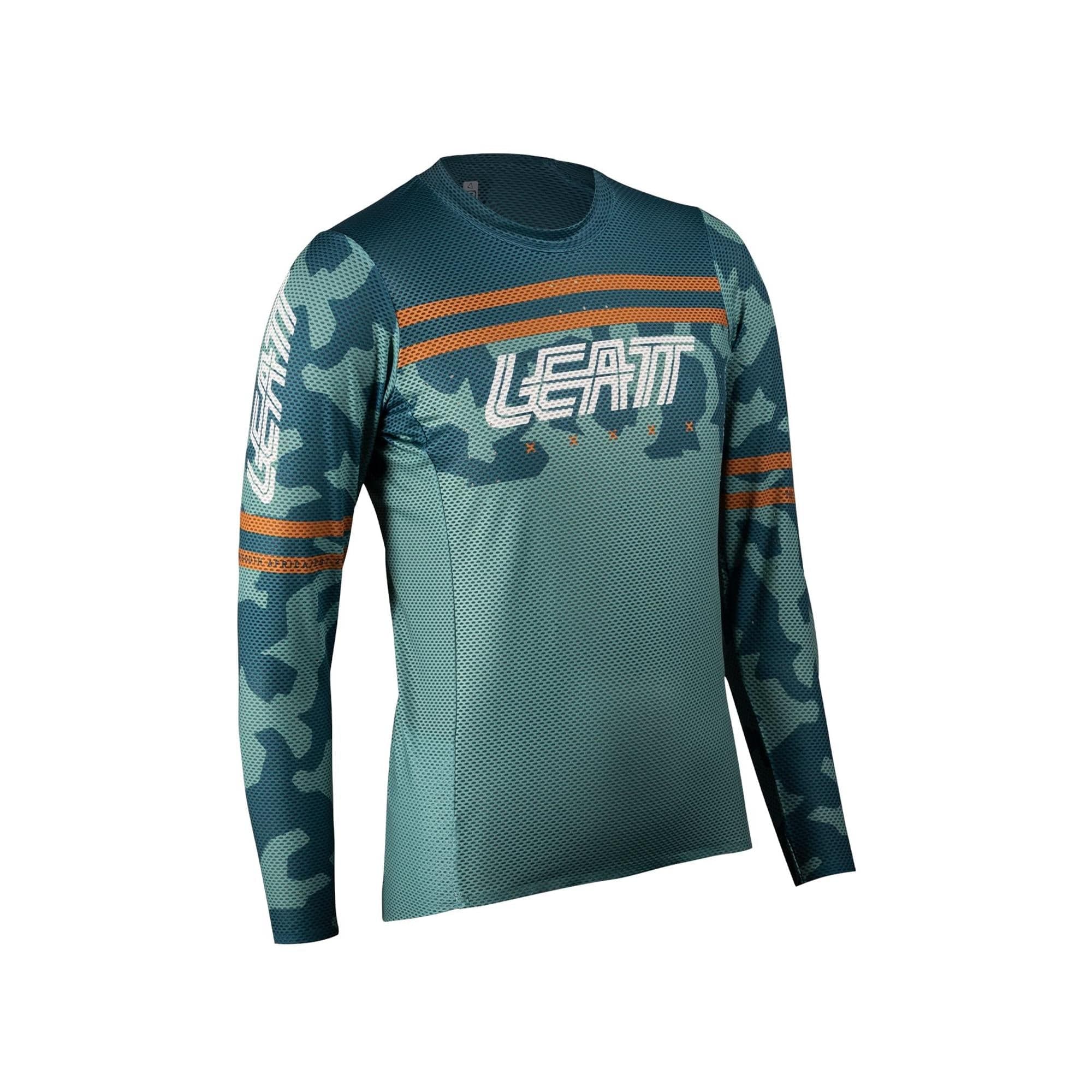 Leatt Women's Gravity 4.0 MTB Jersey 2025: LAGOON S