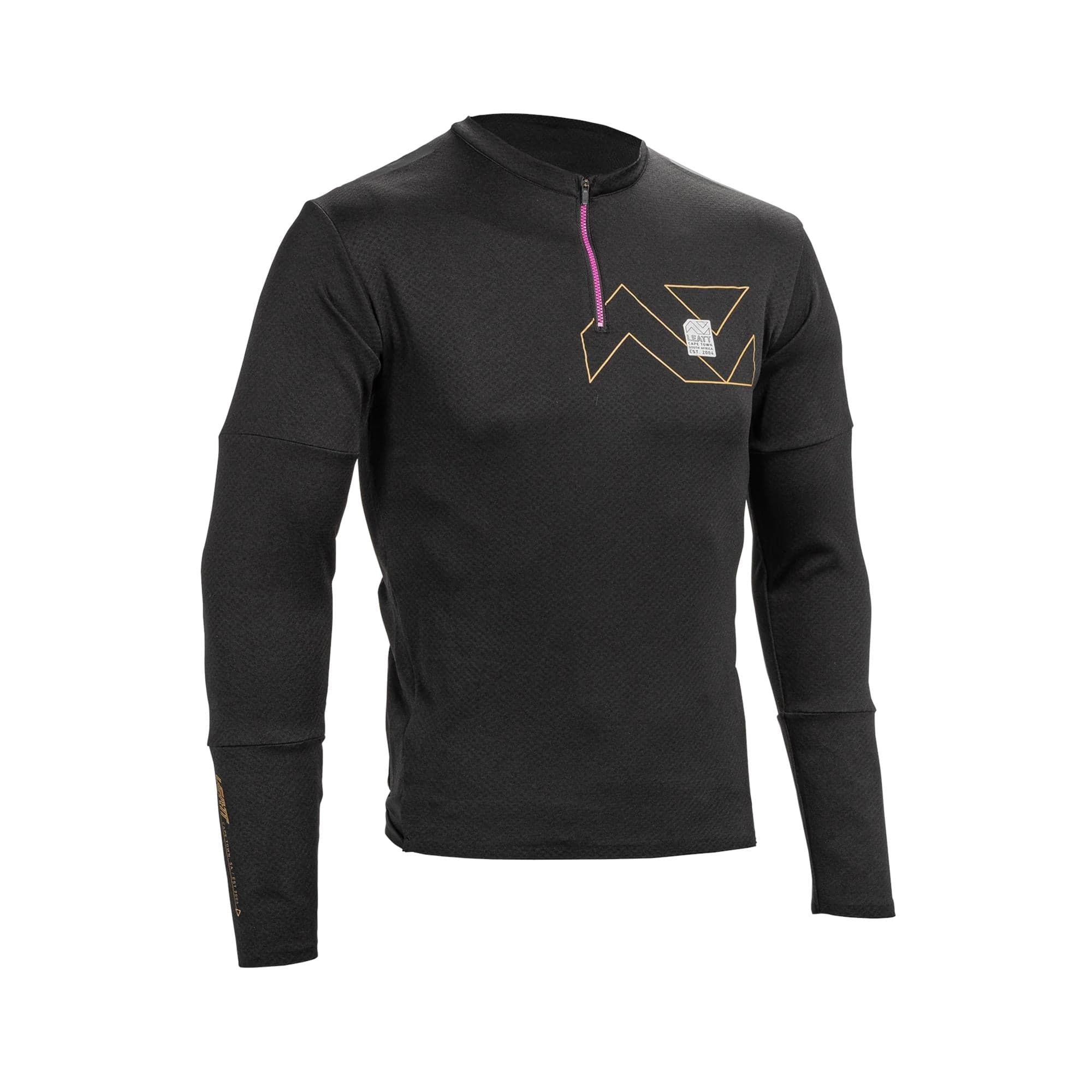 Leatt Trail 4.0 MTB Jersey 2025: BLACK M