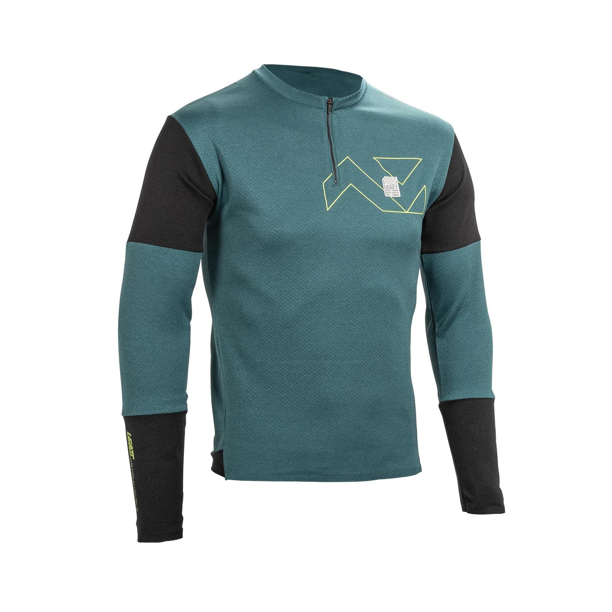 Leatt Trail 4.0 MTB Jersey 2025: TEAL S