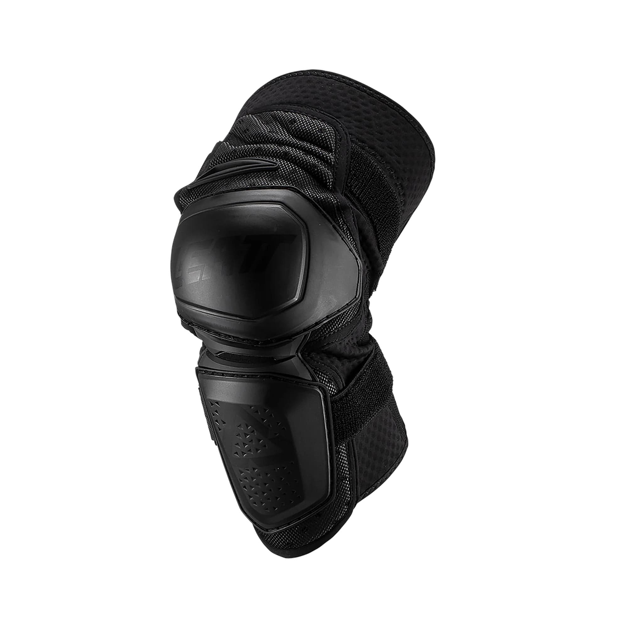 Leatt Enduro Knee Guard 2025: BLACK S/M