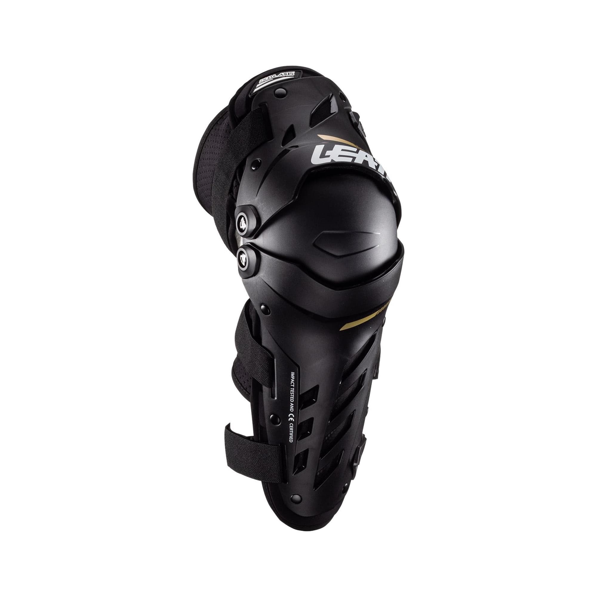 Leatt Dual Axis Knee & Shin Guard 2025: BLACK S/M
