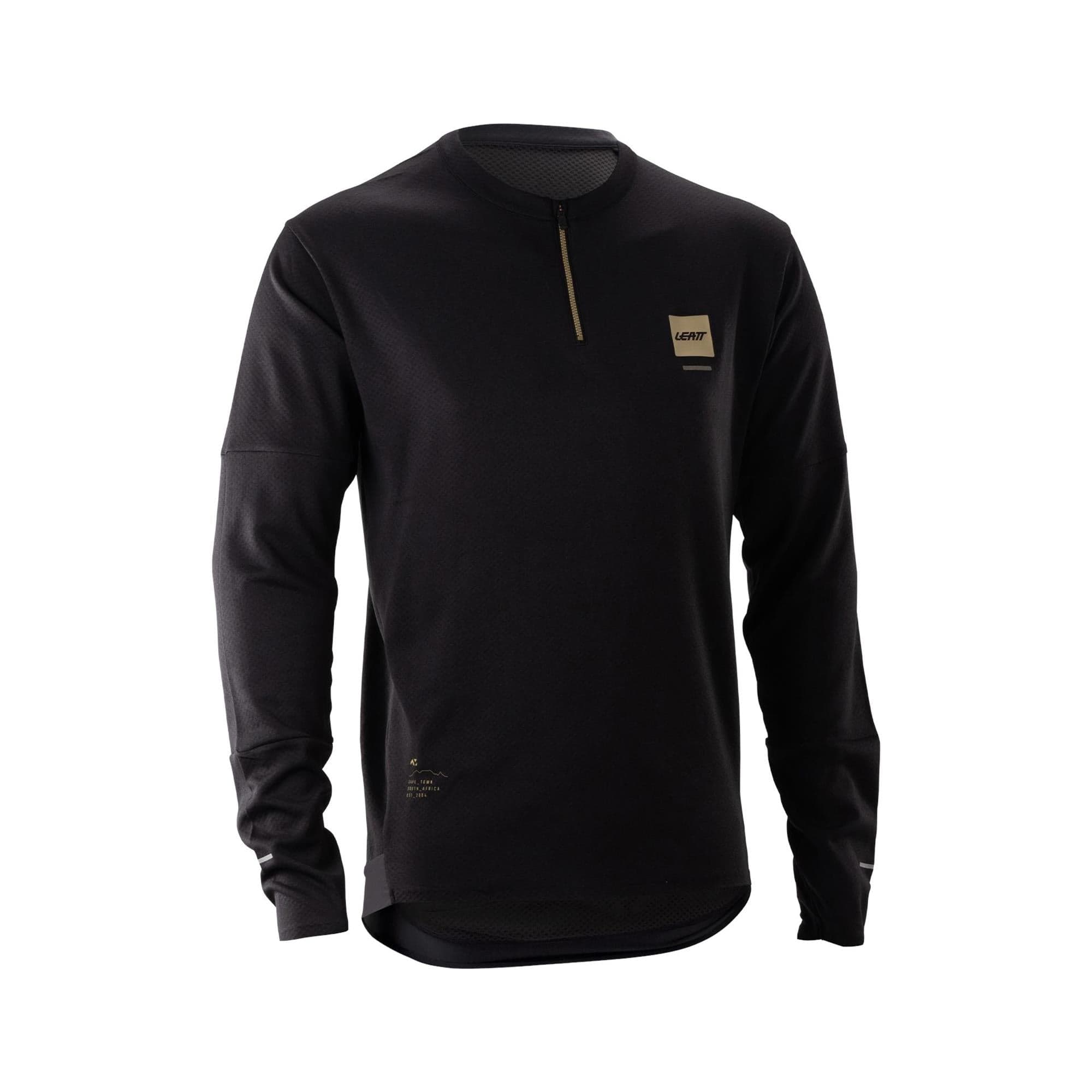 Leatt Endurance 3.0 MTB Long Sleeve Jersey V26 2026: BLACK M