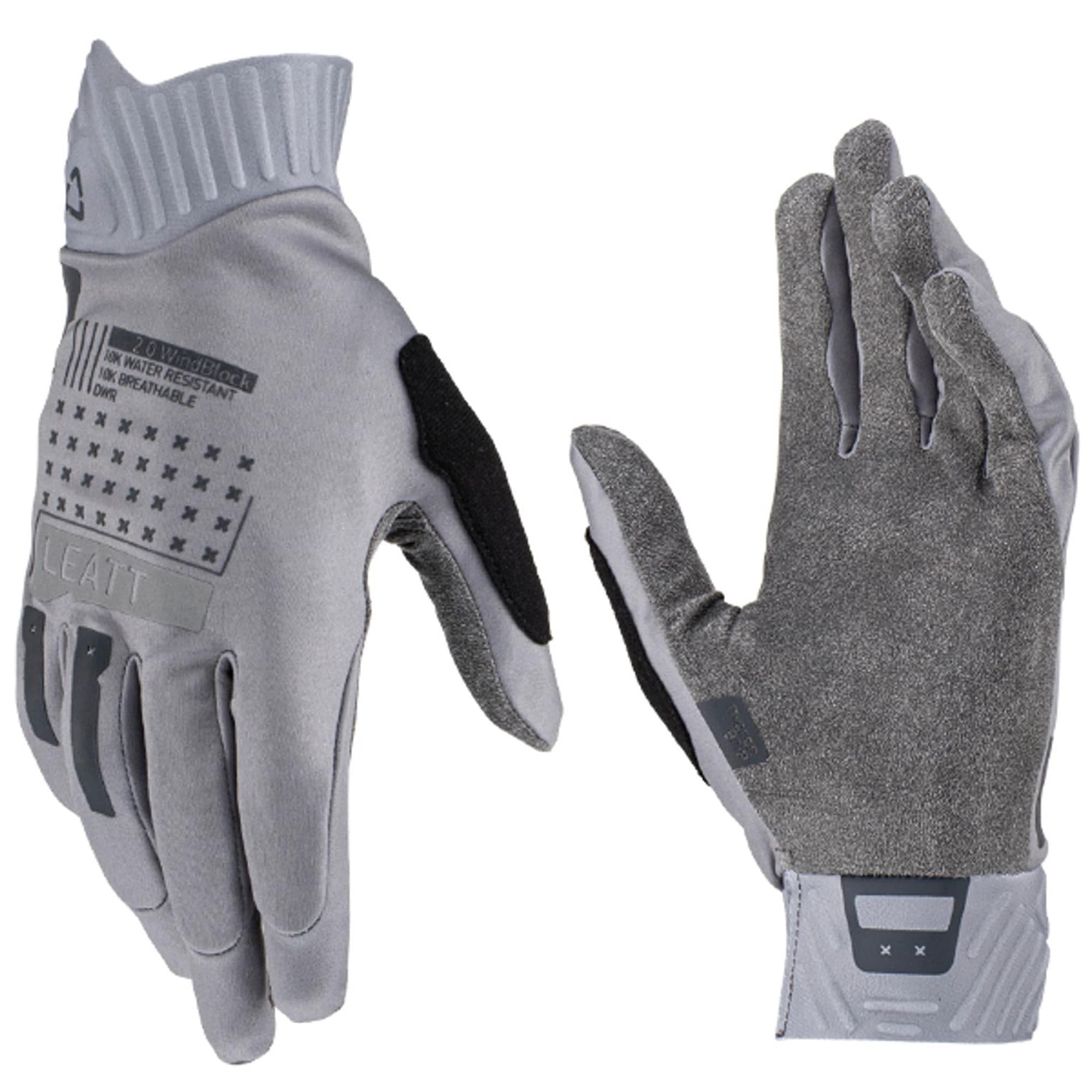 Leatt MTB Glove 2.0 Windblock: TITANIUM XL