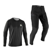 Leatt Gravity 1.0 Junior MTB Ride Kit V26 2026: GHOST BLACK XS