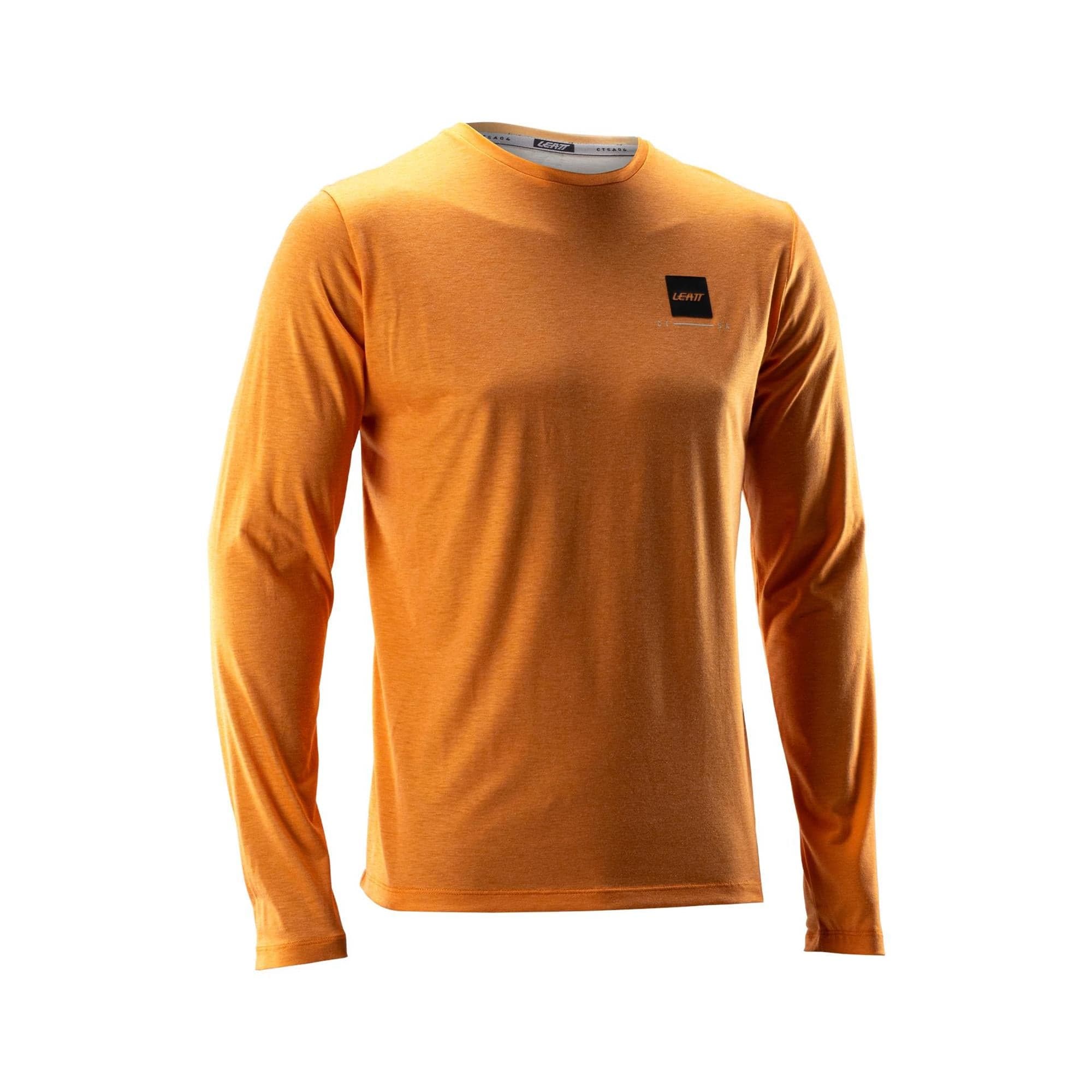 Leatt Gravity 3.0 MTB Long Sleeve Jersey V26 2026: LAGER YELLOW M