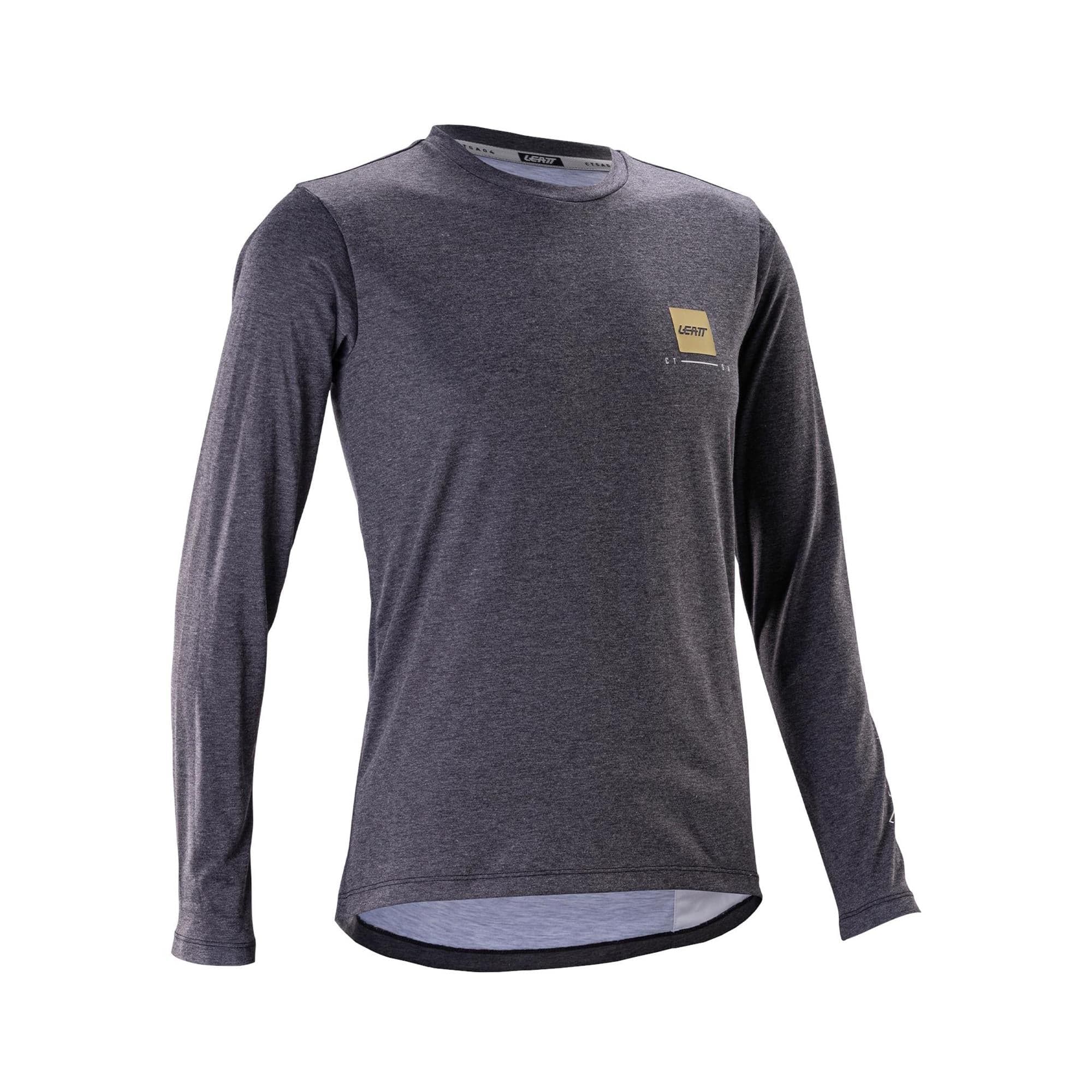 Leatt Gravity 3.0 Womens MTB Long Sleeve Jersey V26 2026: GHOST BLACK S