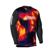 Leatt Gravity 4.0 MTB Long Sleeve Jr Jersey V26 2026: HEATMAP RED M