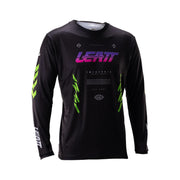 Leatt Gravity 4.0 MTB Long Sleeve Jersey V26 2026: RACE BLACK S