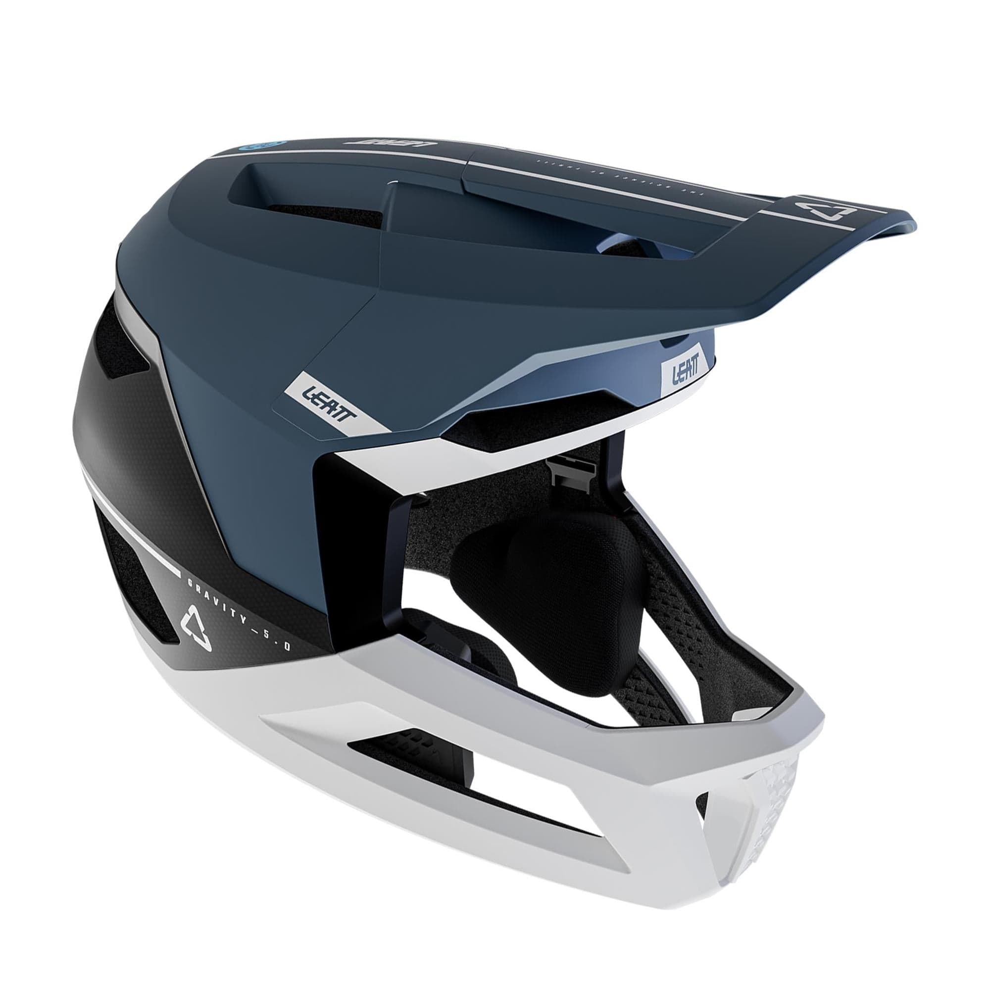 Leatt Gravity 5.0 MTB Helmet V26 2026: BLUE L 59-63CM