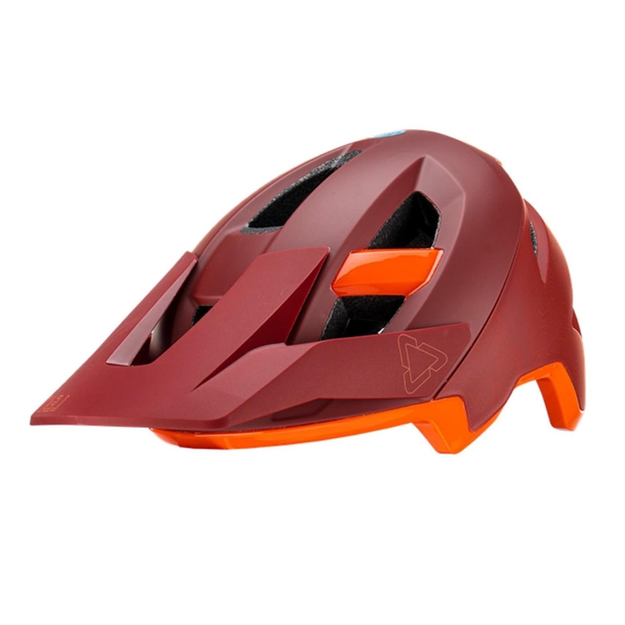 Leatt MTB Helmet AllMtn 3 V23: LAVA L 59-63CM