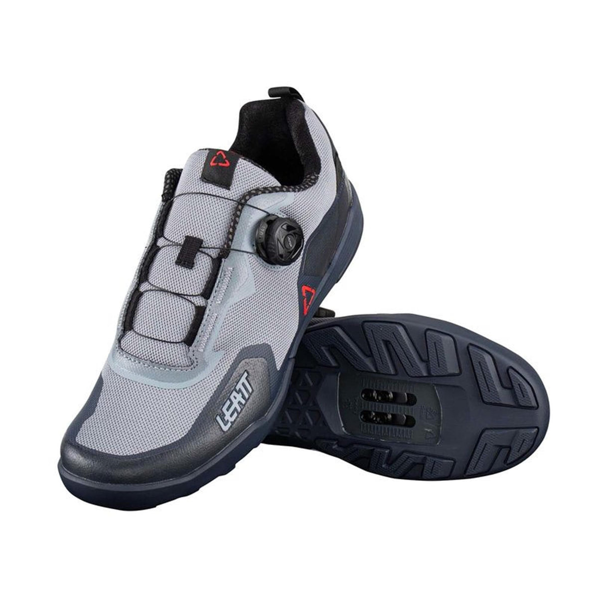 Leatt MTB Shoe 6.0 Clip: TITANIUM UK 10.5