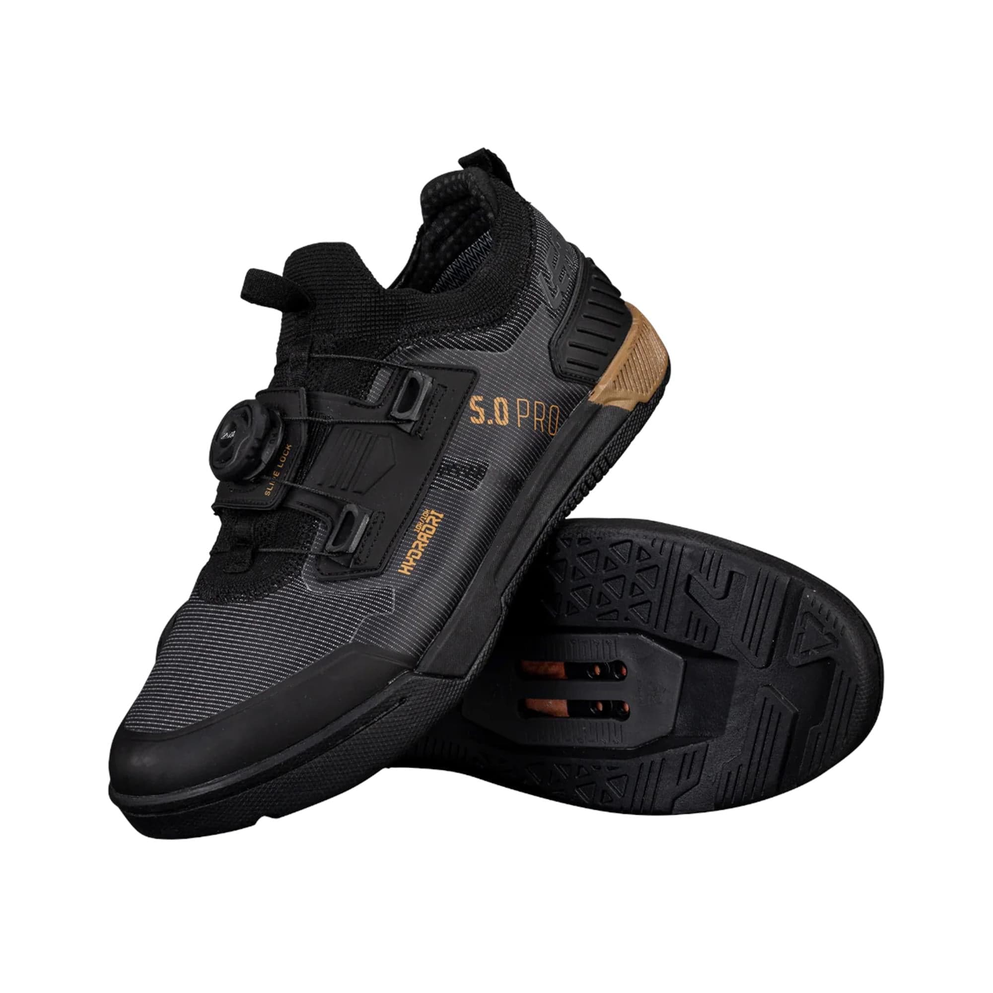 Leatt MTB Shoe Hydradri 5.0 Proclip: BLACK UK 8