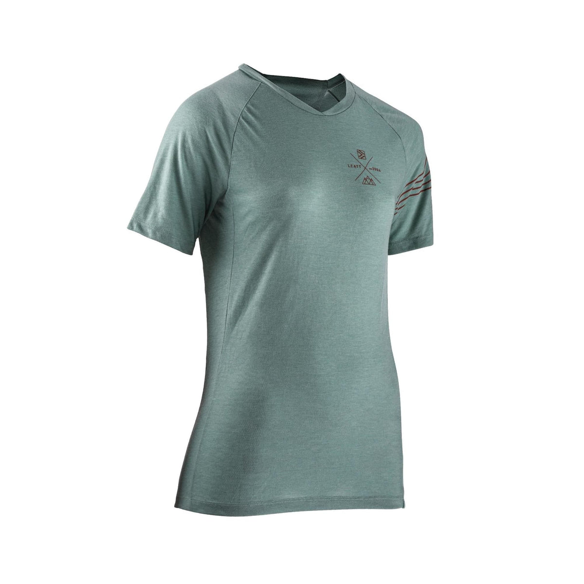 Leatt MTB Shirt AllMtn 2.0 Womens: PISTACHIO L