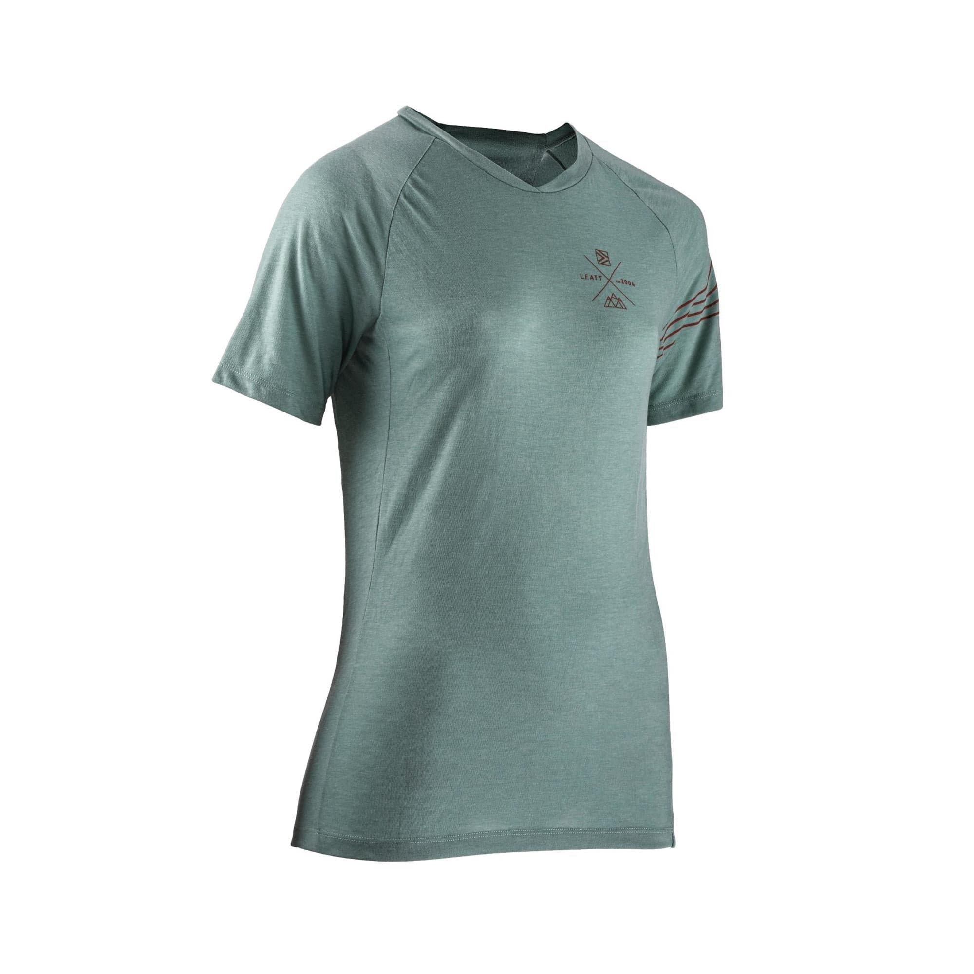 Leatt MTB Shirt AllMtn 2.0 Womens: PISTACHIO L