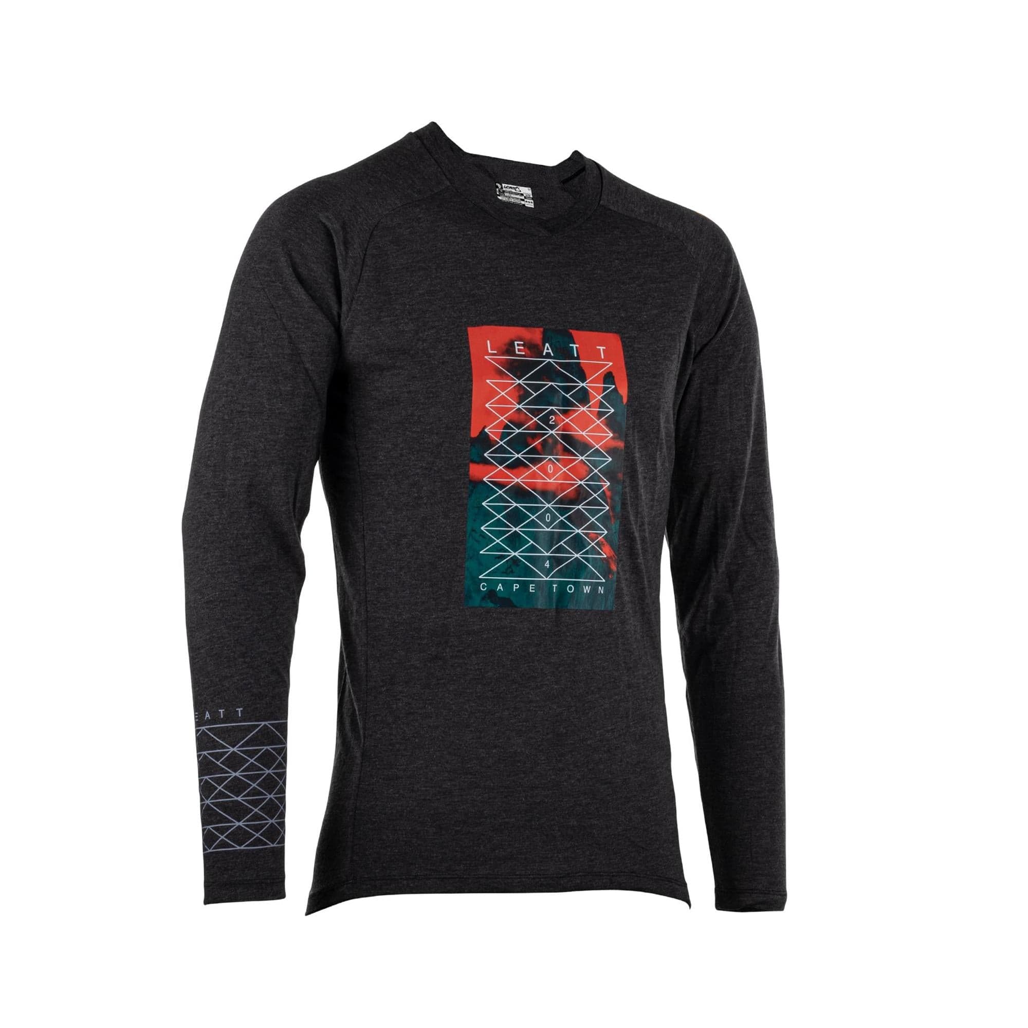 Leatt MTB Shirt Gravity 2.0: BLACK L