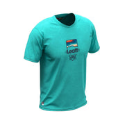 Leatt MTB Shirt Youth AllMtn 2.0: AQUA XL
