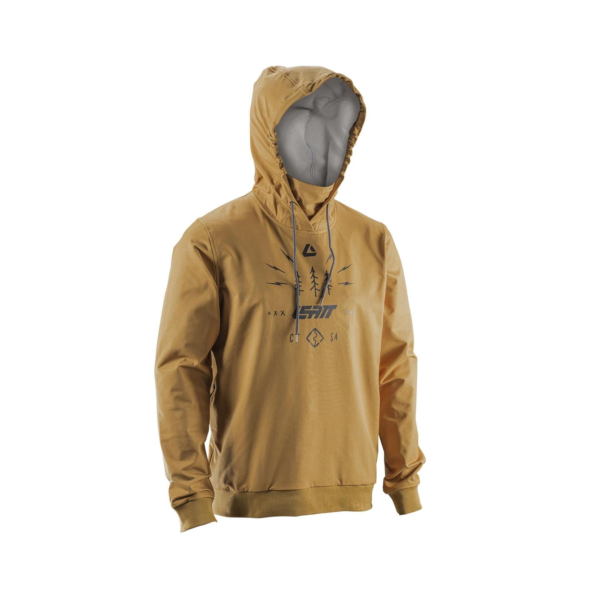 Leatt ThermaFlow 3.0 MTB Hoodie V26 2026: BRASS BROWN XL