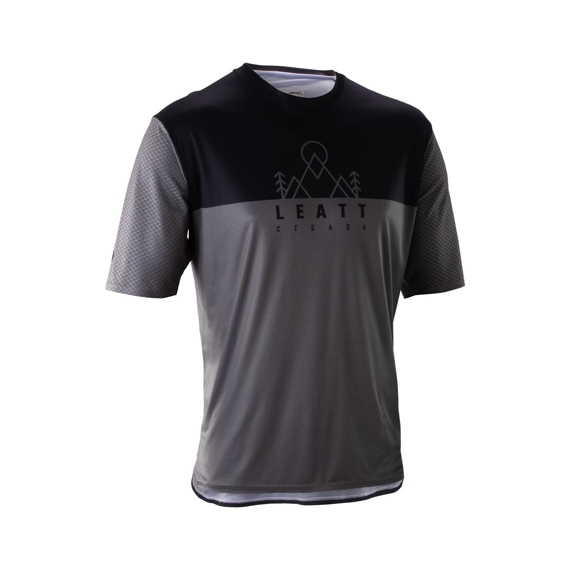 Leatt Trail 3.0 MTB Jersey V26 2026: GHOST BLACK XL