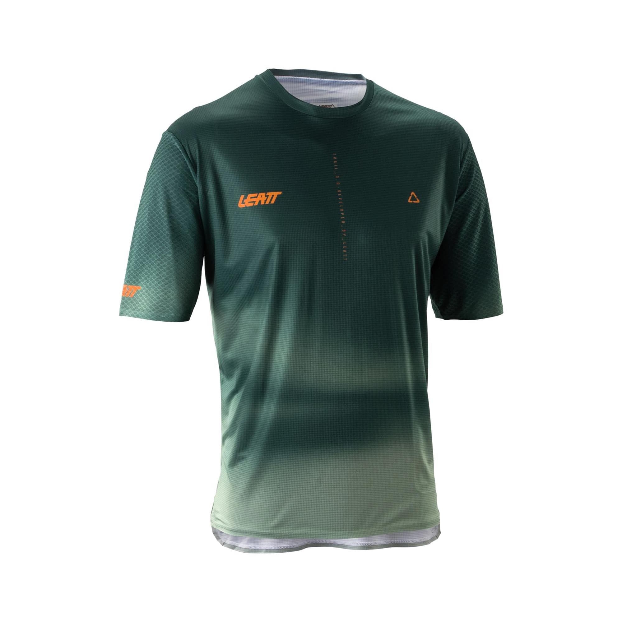 Leatt Trail 3.0 MTB Jersey V26 2026: SPRUCE GREEN L