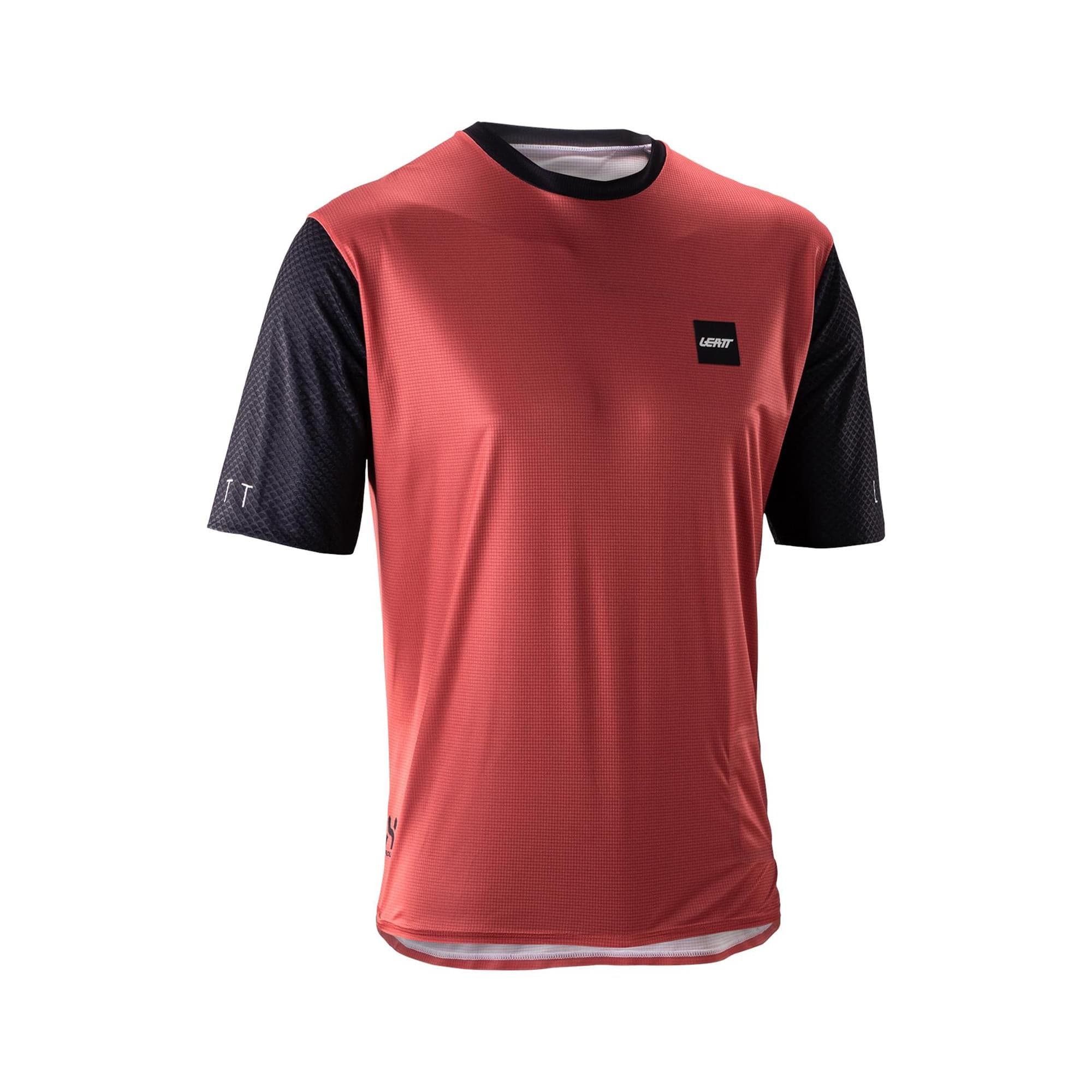 Leatt Trail 3.0 MTB Jersey V26 2026: DUSTY RED L