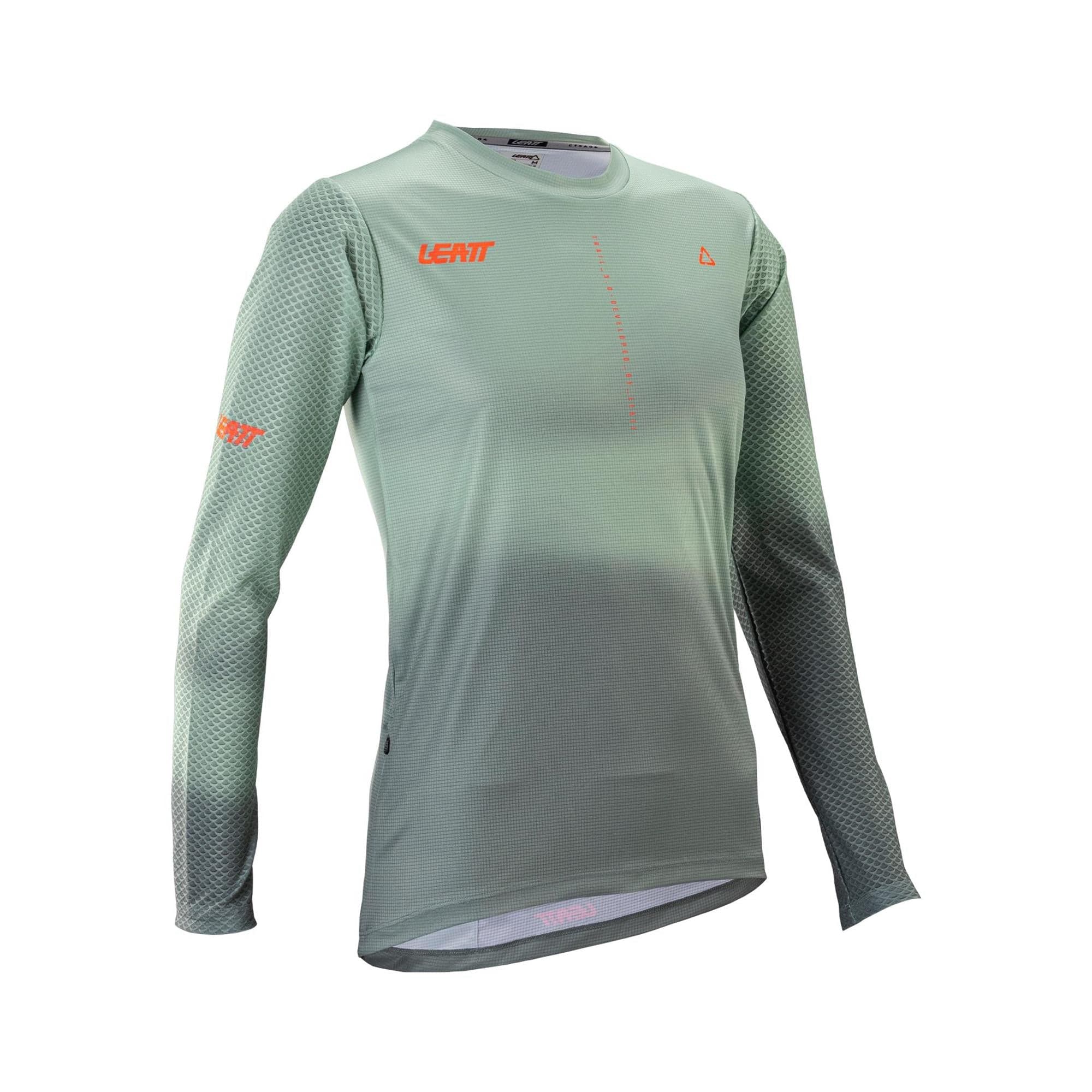 Leatt Trail 3.0 Womens MTB Long Sleeve Jersey V26 2026: MIST GREEN