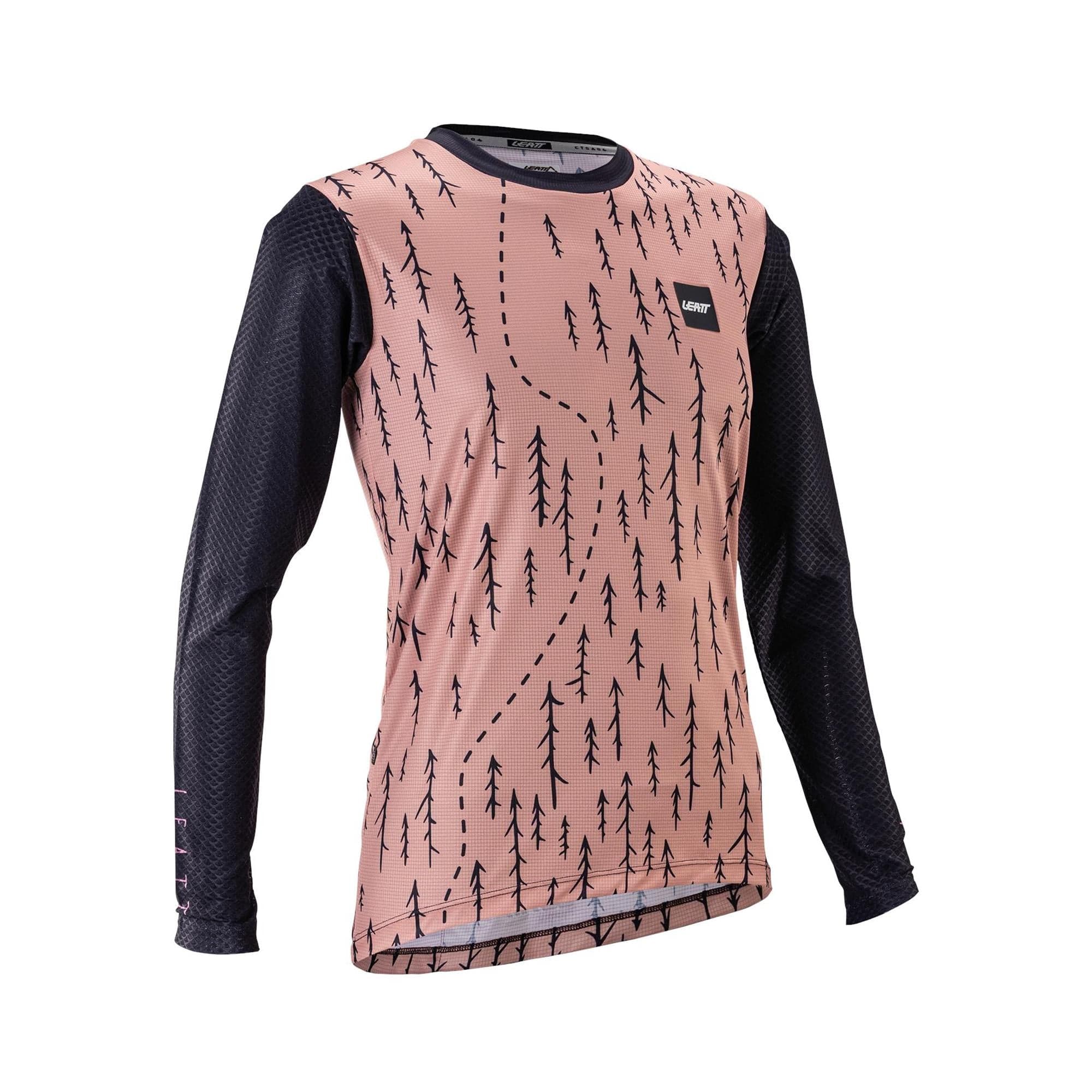 Leatt Trail 3.0 Womens MTB Long Sleeve Jersey V26 2026: TRAILS PINK S
