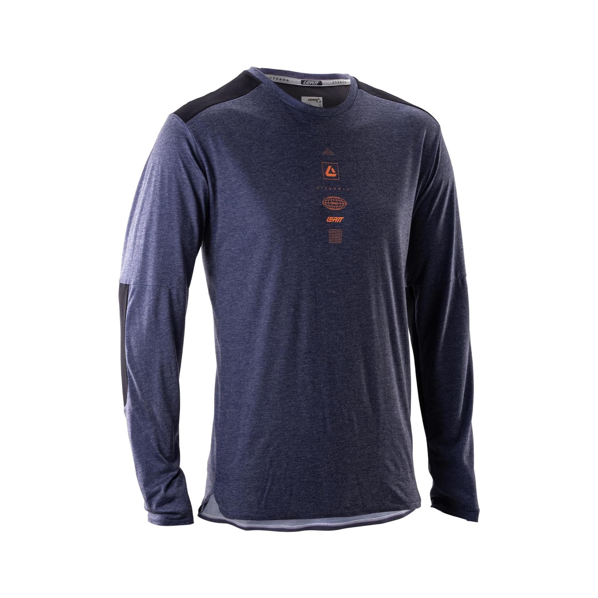Leatt Trail 4.0 MTB Long Sleeve V26 2026: GALAXY BLUE XL