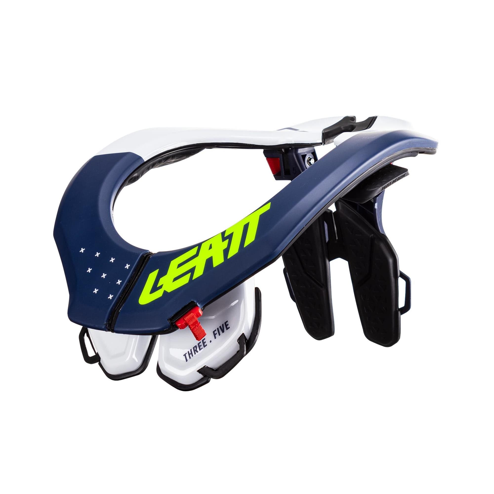 Leatt 3.5 Neck Brace 2025: BLUE 2XL