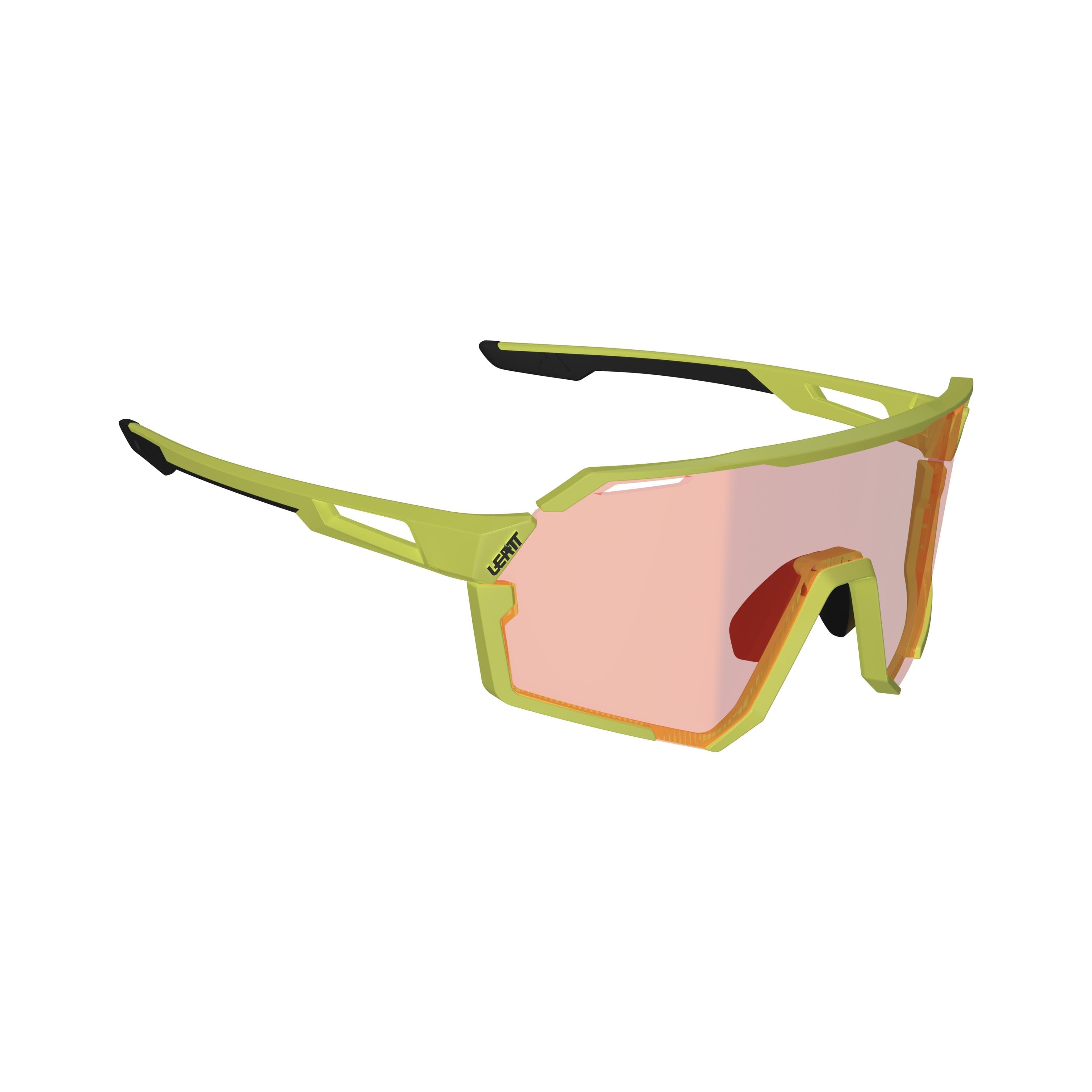 Leatt RideViz Pro Sunglasses 2026: BLACK/WHITE ONE SIZE