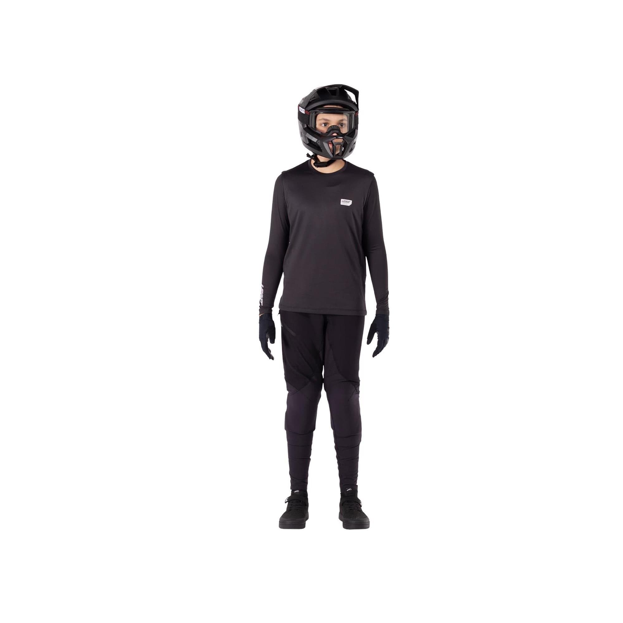 Leatt Mini 1.0 MTB  Ride Kit 2025: BLACK XXS