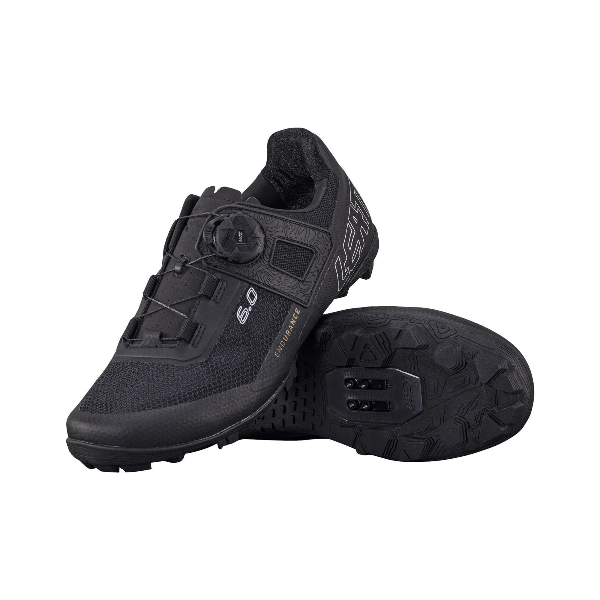 Leatt Women's Endurance Proclip 6.0 Shoes 2025: BLACK UK 7
