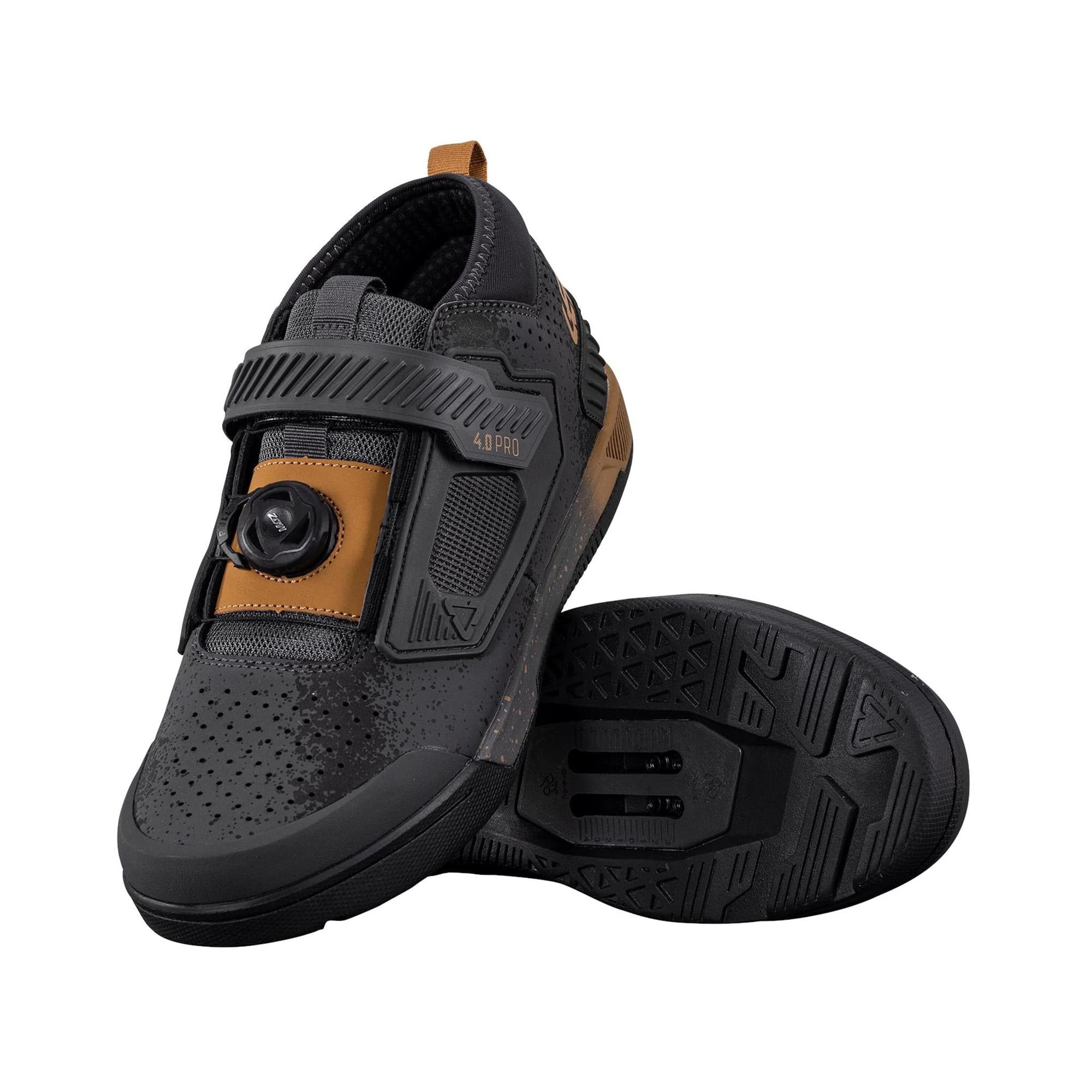 Leatt ProClip 4.0 Shoes 2025: GRAPHITE UK 7.5