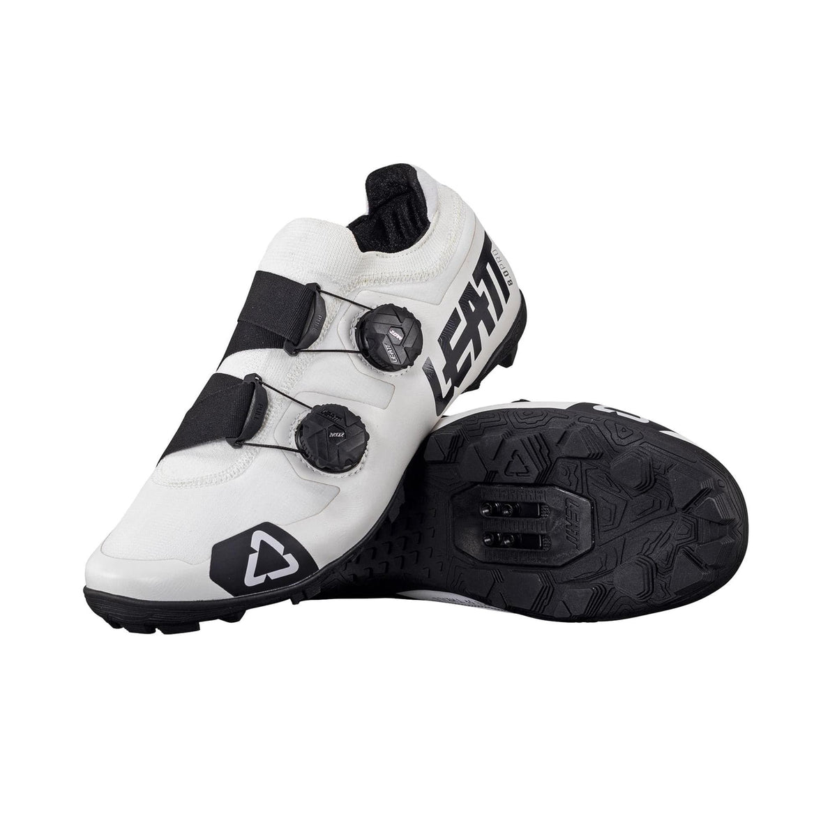 Leatt ProClip 8.0 Race Shoes 2025: WHITE UK 8