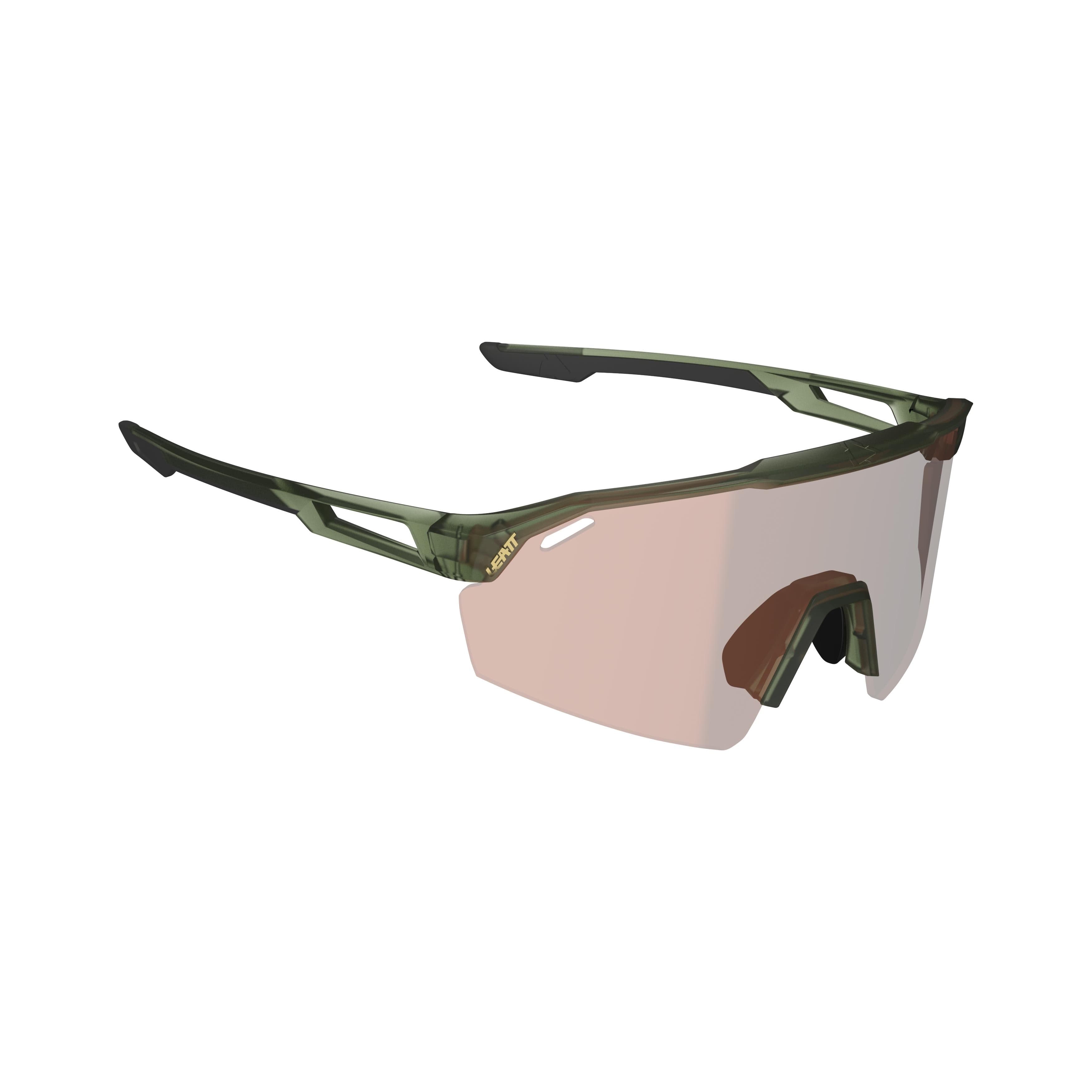 Leatt SpeedViz Lite Sunglasses 2026: SATIN GREEN ONE SIZE