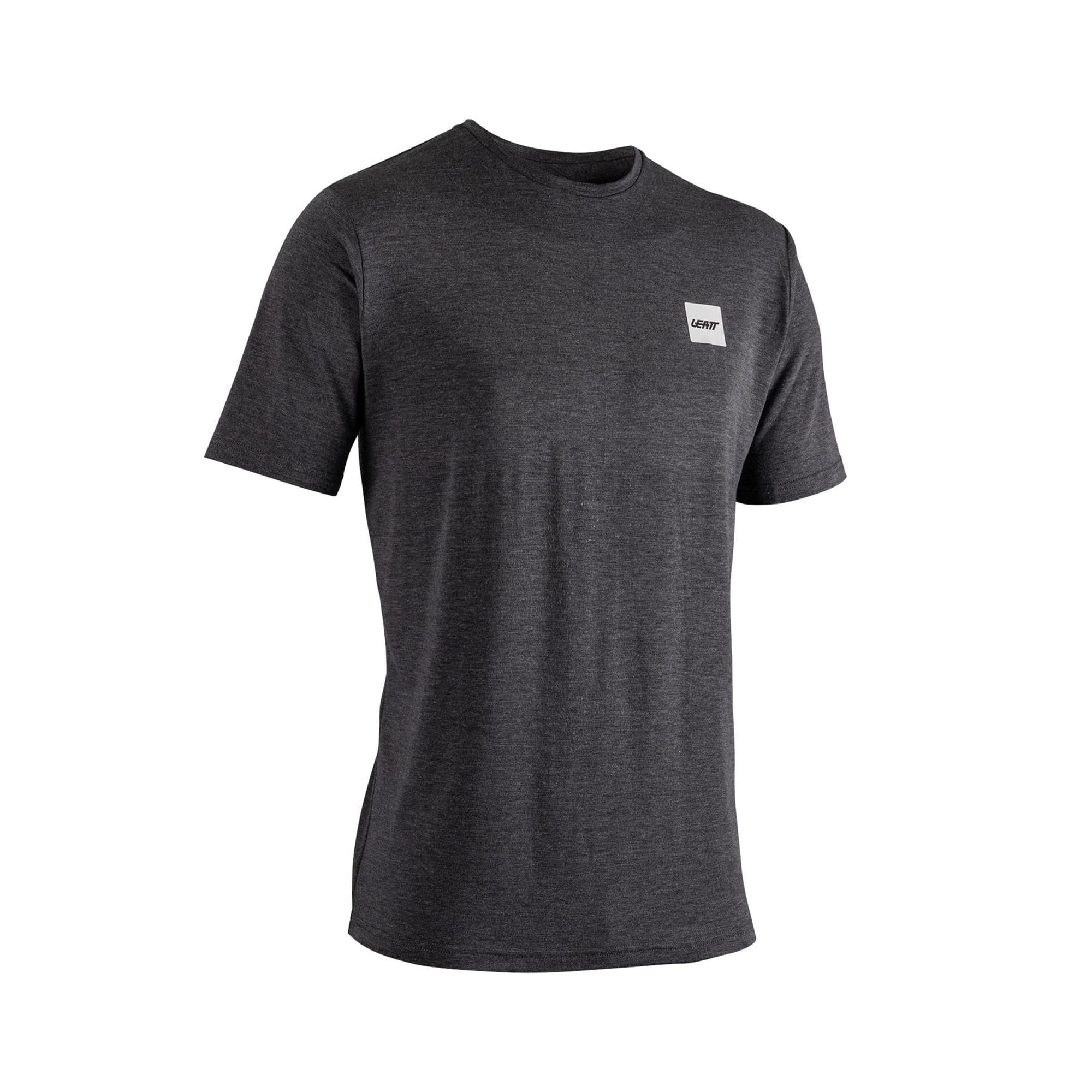 Leatt Tech T-Shirt 2026: GHOST BLACK 2XL