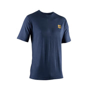 Leatt Tech T-Shirt 2026: DENIM BLUE XL