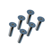 Leatt 6pcs Gravity Stems Titanium Bolt Kit 2025: TITANIUM UNI