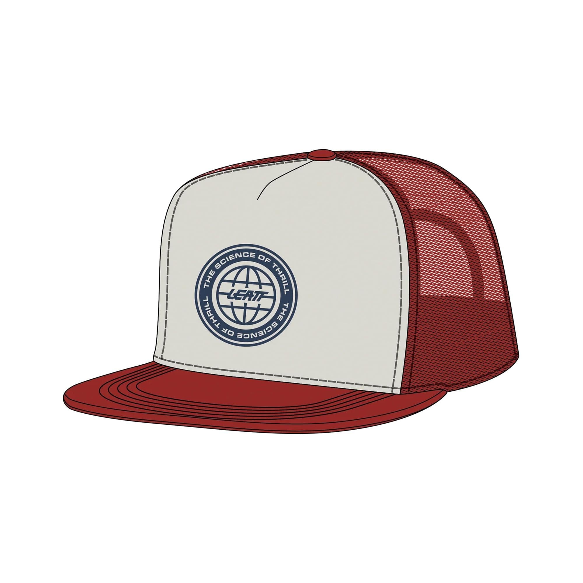Leatt Trucker Cap  2026: CHILLI RED S-XL