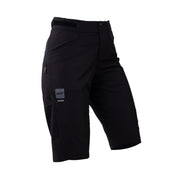 Leatt Womens Trail MTB 2.0 Shorts 2026: GHOST BLACK L