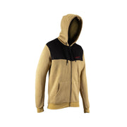 Leatt Zip Up Tech Hoodie 2026: BRASS BROWN XL