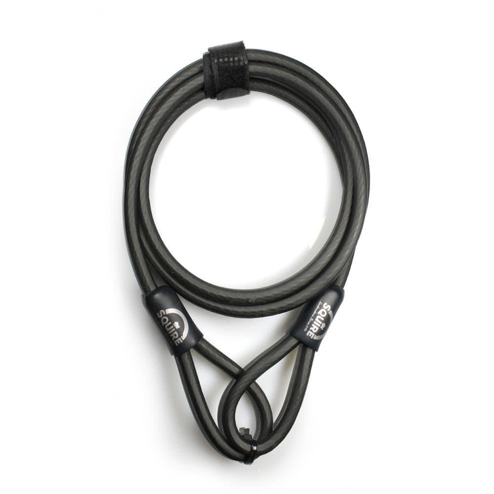 Squire Security Cables Black 8x1800mm