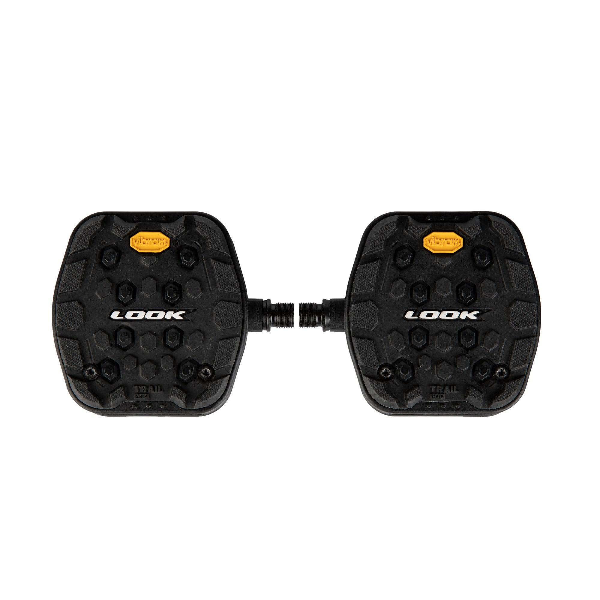 Look Trail Grip Flat Mtb Pedals: Black