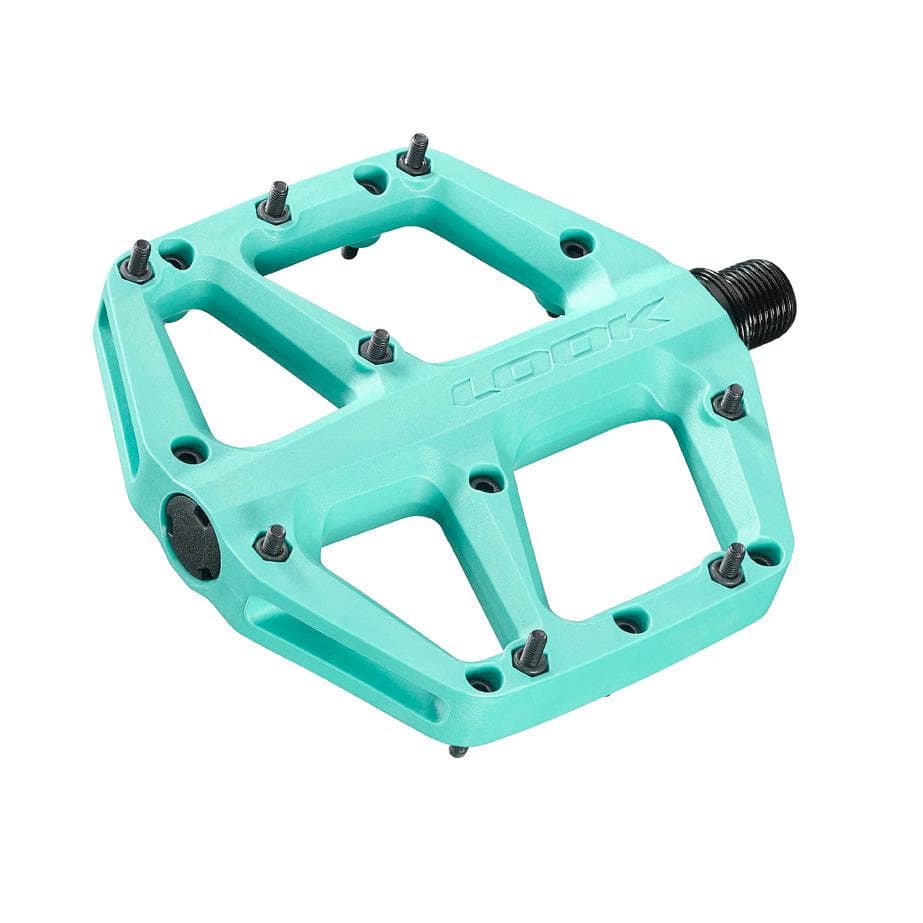 Look Trail Roc Fusion Flat Mtb Pedals: Ice Blue